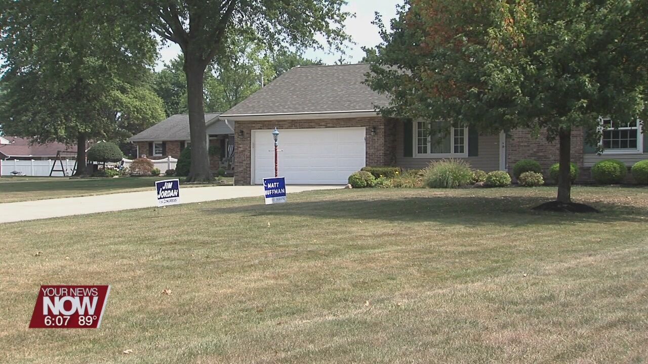 Elida Police Department receiving calls of stolen political signs